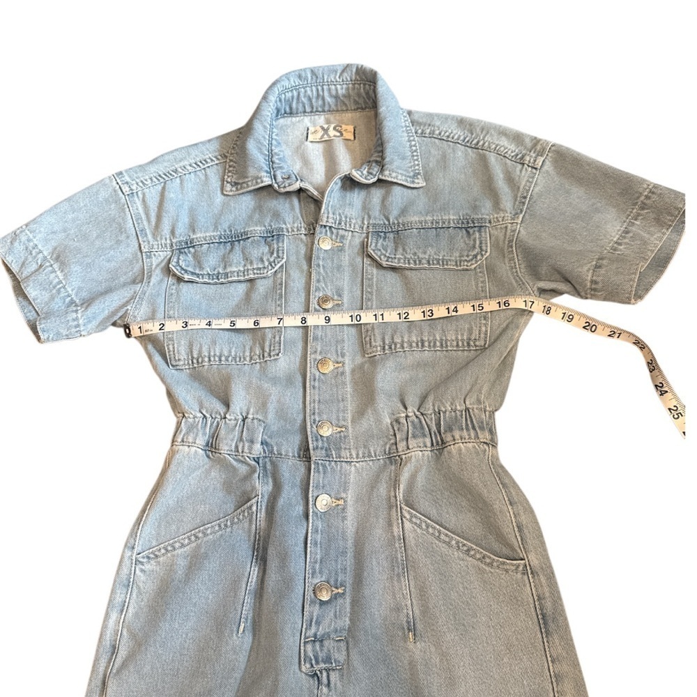 Free People x We the Free Marci Denim Jumpsuit - Picture 12 of 16